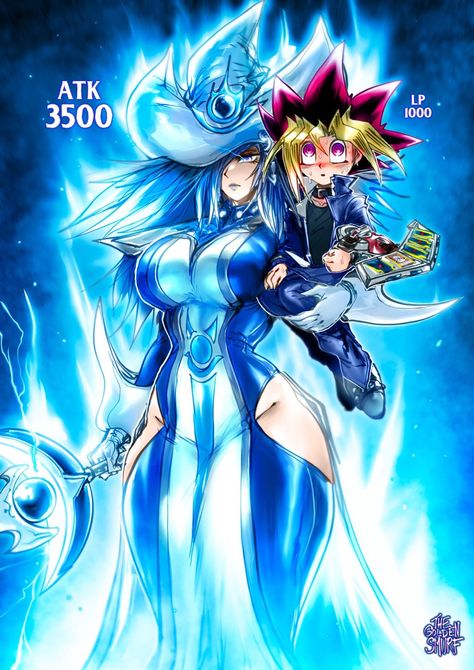 TGSmurf on Twitter: "Silent Magician & Yugi (Yu-Gi-Oh!) https://t.co/w501KPsDI1" / Twitter Silent Magician, Yugioh Monsters, Yugioh Cards, Monster Art, 영감을 주는 캐릭터, Yu Gi Oh, Female Character Design, Monster Girl, Funny Anime Pics