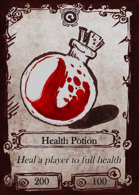 Bord Games, Health Potion, Make Your Own Game, Game Card Design, Board Game Design, 카드 디자인, Team Members, Arte Sketchbook, Game Inspiration