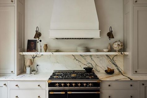 Instagram Stone Fireplace Mantles, West Village Townhouse, Kitchen Terrace, Elizabeth Roberts, Street Townhouse, Lake Shore, Vogue Living, Multi Family Homes, Boutique Interior