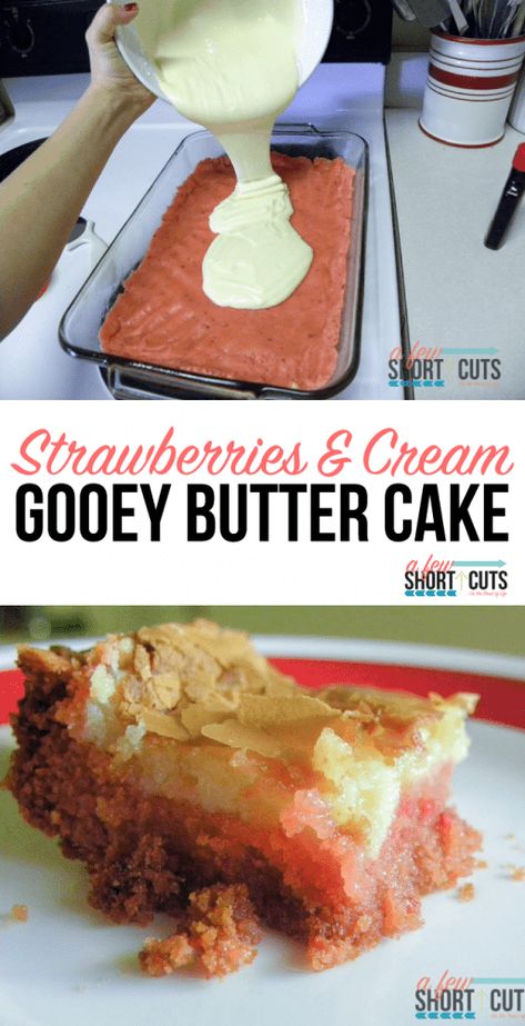 Gooey Butter Cake Recipe, Ooey Gooey Cake, Bbq Dessert, Grill Dessert, Ooey Gooey Butter Cake, Butter Cakes, Gooey Cake, Bbq Desserts, Gooey Butter Cake