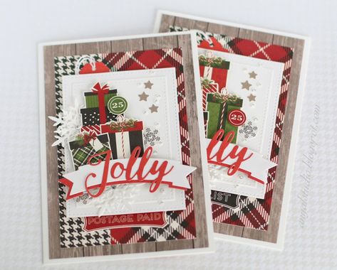 Used one of my very favorite collections of the year TFL Handcrafted Christmas Cards, Christmas Embellishments, Christmas Layout, Simple Christmas Cards, Christmas Layouts, Christmas Card Art, Spellbinders Cards, Handmade Christmas Cards, Christmas Card Crafts