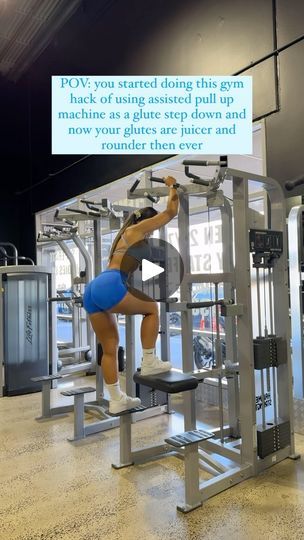 Assisted Pull Up Machine, Pull Up Machine, Grow Your Glutes, Assisted Pull Ups, Step Machine, Fat Burning Tips, The Descent, The Platform, Glutes Workout