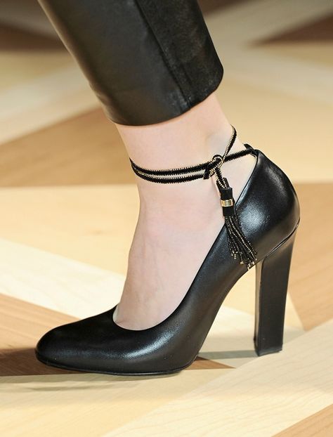 ferragamo Current Obsession, Pointy Toe Shoes, Latest Shoe Trends, Ankle Strap Shoes, Bow Shoes, Ferragamo Shoes, Runway Trends, All About Shoes, Ankle Strap Heels