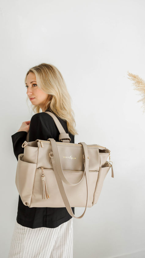 Discover the key to effortless organization and style with our bags - a must-have for busy women on-the-go! 💼✨ With functional pockets and versatile straps, these bags are designed to help professionals and moms conquer anything that comes their way in a day. From work essentials to mommy must-haves, our bags have got you covered. Treat yourself to the perfect blend of fashion and functionality today! 🌿💕 Shop now and conquer your day with confidence. 💪🛍️ #VeganBags #FashionableFunctionality Mom Necessities, White Elm, Pack Like A Pro, Mini Convertible, Work Essentials, Shop Bags, Teacher Supplies, Busy Women, Convertible Bags