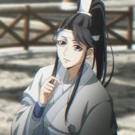 Mdzs Icons, Lan Sizhui, Quan Yin, Scum Villain's Self-saving System, Heaven's Official Blessing, Handsome Anime, Anime, Art