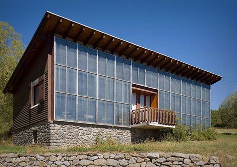 Gallery of How Does a Trombe Wall Work? - 2 Trombe Wall, Passive Heating, Passive Solar Heating, Architecture Renovation, Passive Cooling, Solar Heater, Passive Solar Design, Pv Panels, Solar Design