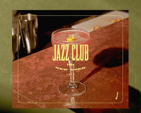 THE JAZZ CLUB NY on Behance Jazz Club New York, Typography Branding, Jazz Club, Club Logo, Graphic Design Photography, Jazz Music, Creative Work, Neon Signs, Branding