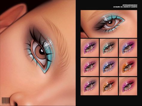 The Sims Resource - Eyeshadow N285 V2 Ts4 Makeup, Sims 4 Makeup, Sims Makeup, Sim4 Cc, Sims 4 Nails, Female Makeup, Sims 4 Cc Eyes, Cc Sims4, Cc Folder