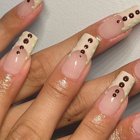 Earth Tone Nails, Nessa Nails, Beige Nails Design, Beige Nails, Classy Acrylic Nails, Short Nails, Earth Tones, Nail Ideas, Press On Nails