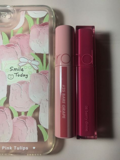 Bare Grape, Water Tint, Makeup Accesories, Nature Republic, Pink Tulips, Pretty Makeup, Lip Tint, Makeup Skin Care, Skin Makeup