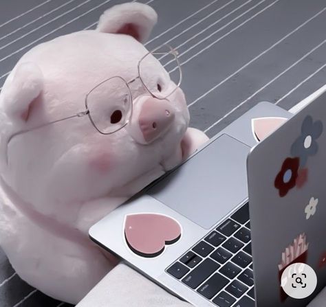 Pig Pfp, Pig Pics, Pig Plushie, Pig Girl, Steampunk Leather, Kawaii Pig, Cute Pig, Dreamcore Weirdcore, Cute Piggies