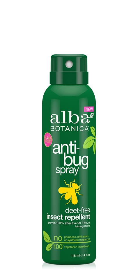 anti-bug spray deet-free insect repellent | Alba Botanica Japan Package, Insect Repellent Spray, Alba Botanica, Ant Killer, Insect Spray, Cosmetics Mockup, Bug Spray, Bug Repellent, Bug Bites