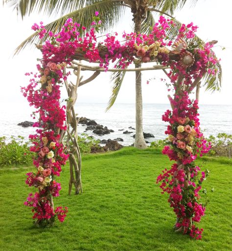 Bougainvillea arch Bogenvilla Wedding Decor, Bougainvillea Arch, Bouganvilla Arch Wedding, Bougainvillea Mandap, Bougainvillea Arch Entrance, Bougainvillea Canopy, Rustic Chic Wedding Decor, Rustic Wedding Table Setting, Bougainvillea Wedding