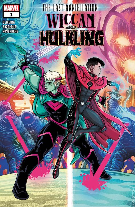 The Last Annihilation: Wiccan & Hulkling (2021) #1 Wiccan And Hulkling, Wiccan Marvel, Avengers Alliance, Demon Days, Young Avengers, Jungkook Fanart, Never Alone, Dark Horse Comics, Read Comics