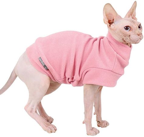 Warm Sphynx Sweater new design Puppies In Pajamas, Girl Dog Clothes, Short Haired Dogs, Clothes Sweater, Soft Vest, Bulldog Francese, Dog Fleece, Cat Sweater, Small Dog Clothes