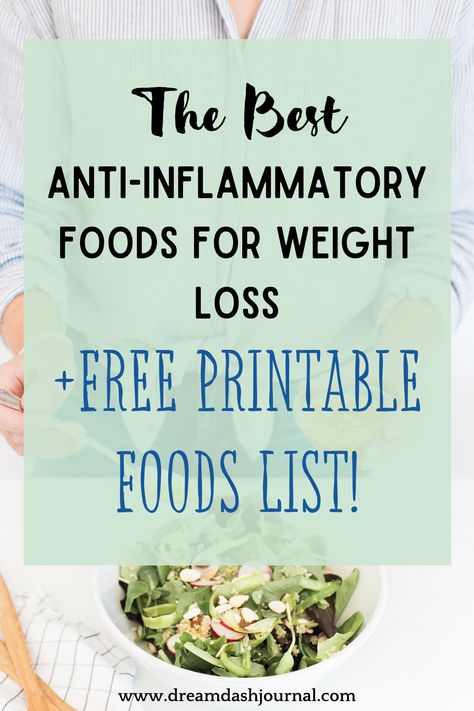 Free printable anti-inflammatory foods list to download! Learn the best anti-inflammatory foods to eat to lose weight, improve your health and feel your best eating grain free anti-inflammation foods. #antiinflammation #grainfree #weightloss #chronicpain #naturalcures Anti Inflammation Vitamins, Anti Inflammation Diet For Beginners, Inflammation Foods, Inflammation Recipes, Anti Inflamatory, Diet Changes, Anti Inflammation Recipes, Low Estrogen Symptoms, Autoimmune Diet