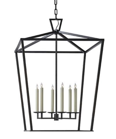 Extra Large Darlana Lantern Foyer Lantern, Lantern Ceiling Lights, Large Foyer, Trending Paint Colors, Large Lanterns, Iron Lanterns, Lantern Chandelier, Foyer Lighting, Outdoor Pendant