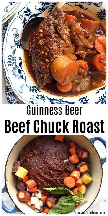 Pot Roast With Beer, Braised Meals, Chuck Roast Recipe, Fancy Meals, Tonights Dinner, Beef Entrees, Chuck Roast Recipes, Paprika Sauce, Electric Skillet