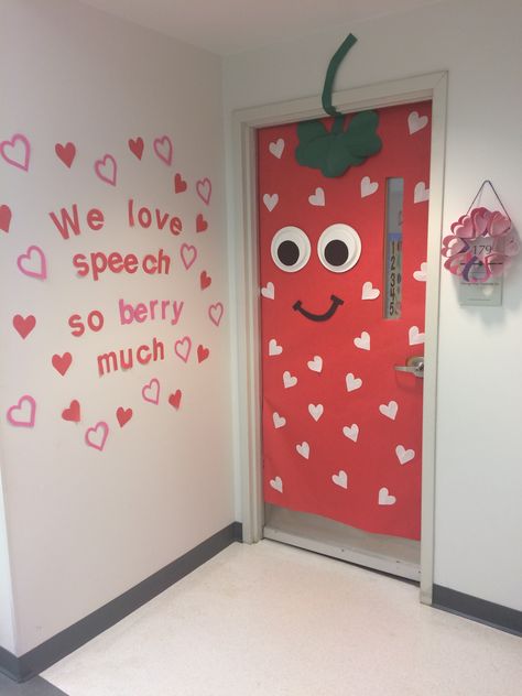 Valentine's Day Preschool Door Decoration 😍 Winter Valentine Classroom Door, Valentine’s Day Preschool Door, Door Decorations For Valentines Day, Valentines Daycare Door, Valentine’s Door Decoration, Valentine’s Day Door Ideas, Valentines Classroom Decor, Valentines School Door, Valentines Door Ideas For Classroom