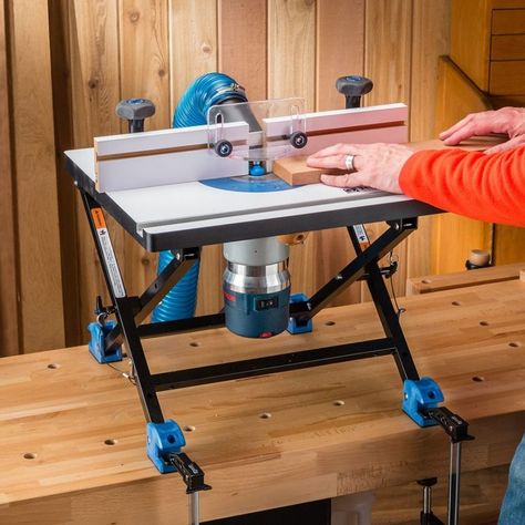 Rockler Convertible Benchtop Router Table - Pro Tool Reviews Benchtop Router Table, Used Woodworking Tools, Router Tables, Woodworking Saws, Woodworking Tools Workshop, Best Woodworking Tools, Woodworking Books, Rockler Woodworking, Woodworking Table