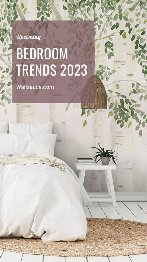 Time to update your bedroom? Check out the ultimate list of bedroom trends for 2023. They will get you inspired and give you lots of ideas for your master bedroom. Simple Bed Designs, Unique Bedroom Design, Feature Wall Bedroom, Luxe Bedroom, Bedroom Trends, Bed Design Modern, Woman Bedroom, Modern Bedroom Decor, Bad Design