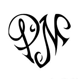 Pm Logo, M Heart, Monogram Tattoo, P Tattoo, Alphabet Tattoo Designs, M Tattoos, Fire Tattoo, Heart Tattoo Designs, Tattoo Arm