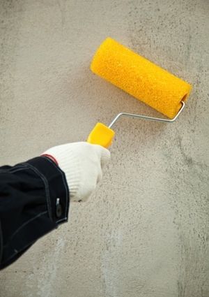 How to paint concrete so it lasts a long time Painting Concrete Walls, How To Paint Concrete, Paint Concrete, Painting Cement, Gray Concrete, Cement Walls, Concrete Coatings, Concrete Stairs, Bob Vila