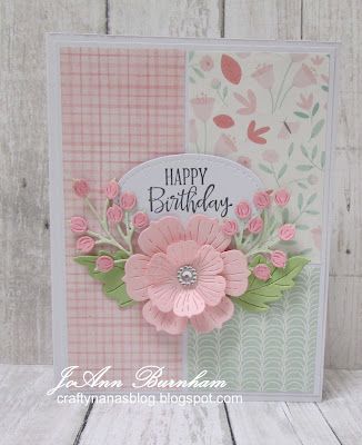 Spellbinders Blooms, Flower Cards Handmade, Paper Flower Art, Square Cards, Cards Flowers, Card Decoration, Spellbinders Cards, Flower Card, January 2023