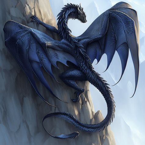 Navy Blue Dragon, Blue Dragon Drawing, White And Blue Dragon, Blue Dragon Art, Black And Blue Dragon, Storm Dragon, Pathfinder Rpg Characters, Dragon Shifter, Grey Dragon