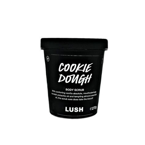 Cookie Dough Body Scrub from Lush Cookie Dough Body Scrub, Cookie Dough Lush, Cookie Scented Shower Routine, Lush Body Lotion, Lush Body Scrub, Lush Intergalactic, Lip Scrub Lush, Best Lush Products, Welsh Christmas