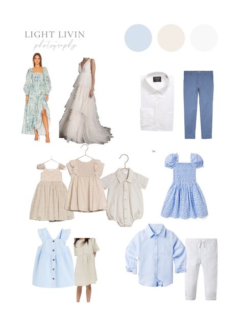 What To Wear Photoshoot, Spring Family Pictures, Airy Photography, Family Photoshoots, Mini Outfit, Spring Family, Family Picture Outfits, Clothing Photography, Family Photo Outfits