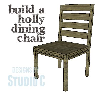 DIY Plans to Build the Holly Dining Chair Benches For Kitchen Table, Dining Chair Diy, Kitchen Chairs Diy, Dining Room Chairs Diy, Built In Computer Desk, Farm House Tables, Diy Farmhouse Table Plans, Furniture Woodworking Plans, Free Furniture Plans