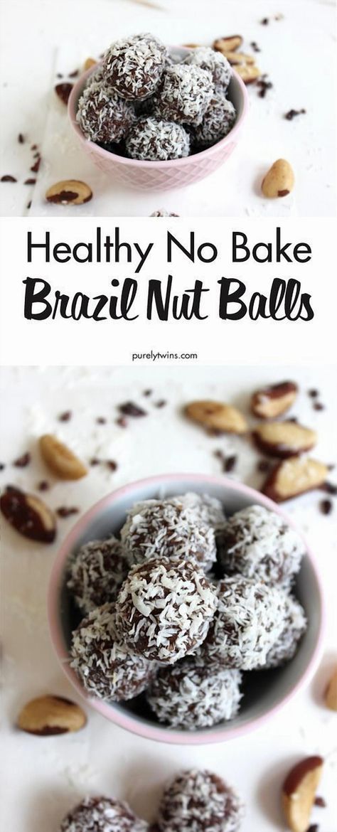 Looking for a fast and nutritious snack to fuel your hectic schedule? Try these energy bites packed with Brazil nuts and coconut. They're loaded with healthy fats to keep you energized, and the best part is there's no need for baking, flour, or gluten. Get ready to fall in love with your new go-to snack! Brazil Nut, Energy Ball Recipe, No Gluten, Brazil Nuts, Yummy Healthy Snacks, Nut Recipes, Energy Snacks, Chocolate Protein Powder, Nutritious Snacks