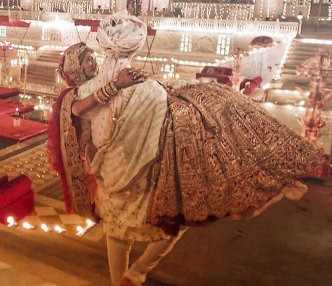 ( 𝐓𝐡𝐞 𝐑𝐨𝐲𝐚𝐥 𝐬𝐞𝐫𝐢𝐞𝐬 #𝟏) "Alright this is getting out o… #romance #Romance #amreading #books #wattpad Bihari Wedding Aesthetic, Abhira Wedding Pics, Abhira Wedding, Indian Wedding Aesthetic, Queens Wedding, Desi Love, Royal Ball, Indian Drama, Who Is She