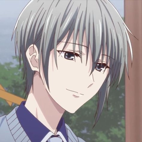 Fruit Basket Characters, Fruit Basket Yuki, Yuki Sohma Icon, Yuki Fruits Basket, Yuki Sohma, Fruits Basket Anime, Anime Head, Cute Romance, Anime Episodes