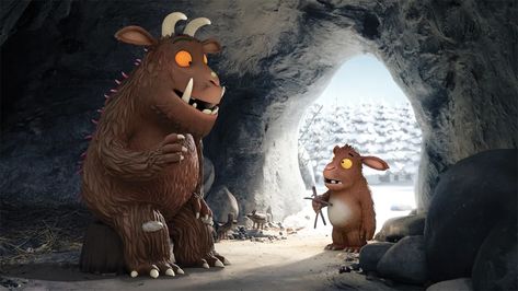 Gruffalo's Child, Robbie Coltrane, Abc Kids, The Gruffalo, Helena Bonham, Abc For Kids, Programming For Kids, School Pictures, Children Book Cover