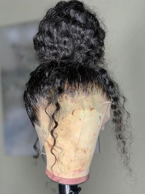 Lace Wigs Styles, Curly Full Lace Wig, Full Lace Wig Human Hair, Frontal Wig Hairstyles, Black Hair Extensions, Hair Scarf Styles, Virgin Hair Wigs, Product Testing, Lace Front Wigs Human Hair