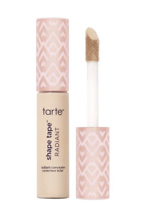 Drunk Elephant Skincare, Makeup List, Tarte Shape Tape, Pink Cosmetics, Concealer Makeup, Makeup Step By Step, Creamy Concealer, Makeup Needs, Shape Tape