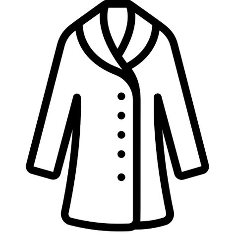 Coat Drawing Easy, Esl Clothes, Sun Logo, Free Fashion, Door Decorations Classroom, Color Worksheets, Outline Drawings, Fashion Icons, Icon Download