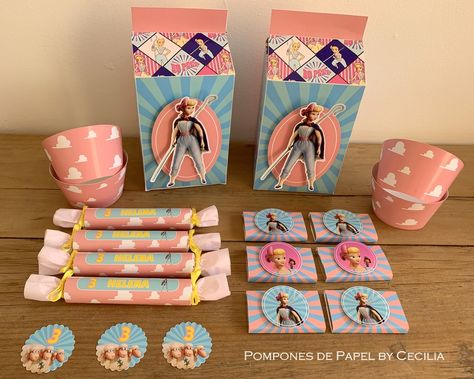 Bo Peep Party Ideas, Bo Peep Birthday Party, Bo Peep Party, Bo Peep Toy Story, Toy Story Theme, Story Birthday, Toy Story Birthday Party, Party Box, Bo Peep