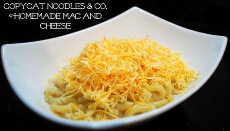 This is a great recipe for anyone who loves Noodles & Co. Homemade Mac and Cheese. This is an identical recipe from the restaurant of Noodles & Co. Wisconsin Mac And Cheese, Noodles And Company, Colby Jack, Cheesy Sauce, Mac And Cheese Recipe, Monterey Jack, Mac Cheese, Mac N Cheese Recipe, Macaroni Cheese