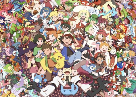 Pokemon All Characters, Pokeball Wallpaper, Pokemon Anime Characters, Vanellope Y Ralph, Pokemon Stories, Pokémon Heroes, Pokemon Kalos, Pokémon Characters, 151 Pokemon