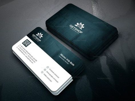 Doctor Business Cards, Clean Business Card Design, Cycle Logo, Business Card Design Black, Clean Business Card, Elegant Business Cards Design, Business Cards Layout, Stylish Business Cards, Graphic Design Business Card