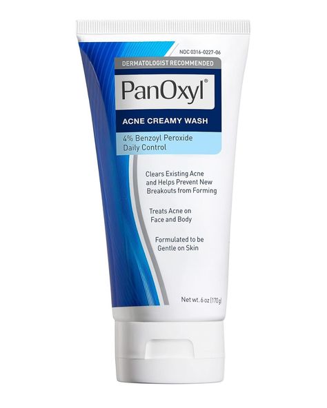 PanOxyl Antimicrobial Hydrating Acne Creamy Wash, 4% Benzoyl Peroxide, 6 Ounce COST : $3500 JMD