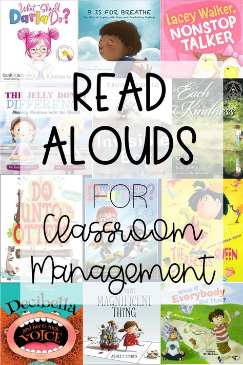 Classroom Management Read Alouds - The Primary Partner Class Expectations, Primary Books, Cleaner Eating, Building Classroom Community, Classroom Management Tool, Management Books, Management Strategies, Read Alouds, Classroom Behavior