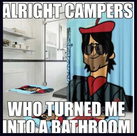 Total Drama Island Chris Mclean, Total Drama Island Memes Funny, Chris Mclean Fanart, Chris Mcclain, Alright Campers, Chris Mclean, Losing Faith In Humanity, Weird Images, Drama Memes