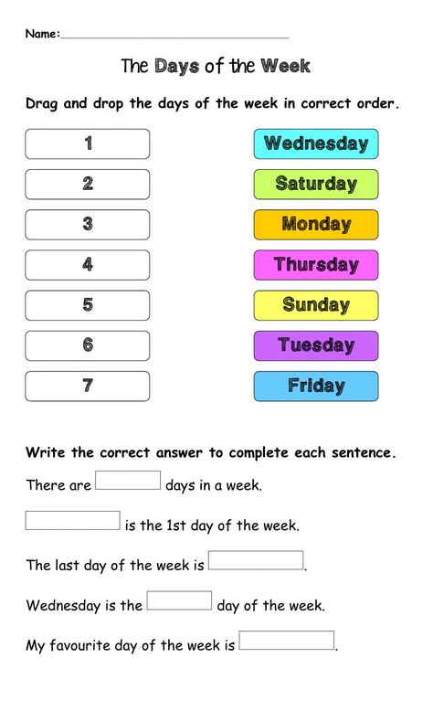 Weeks Name Worksheet, Days Name Worksheet, Days Of The Week Activities Worksheets, Days Of The Week Printables Free Preschool, Days Of The Week Worksheet Preschool, Days Of Week Worksheet, Nursery Worksheet, Days Of The Week Activities, Capital Letters Worksheet