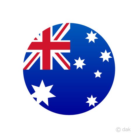 Free Australia Circle Flag Image｜Illustoon Latin American Spanish, Fluent Spanish, Flag Australia, Fluent In Spanish, Australia Logo, Aussie Flag, Flag Image, Mother Daughter Art, Flag Drawing