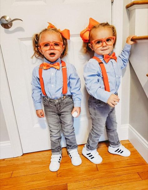 Blippi Birthday Party Girl, Blippi Halloween Costume, Dazai Birthday, Blippi Costume, Cute Halloween Costume, 7th Birthday Party Ideas, 2nd Birthday Party For Girl, Unisex Baby Shower, 2nd Birthday Party Themes