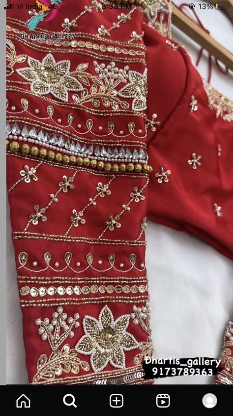 Khatali Work Blouse Designs New, Khatli Work Blouse Design, Machi Work Blouse, Khatli Work Blouse Design New, Machi Work, Exclusive Blouse Designs, Patola Design, Khatli Work, Handwork Blouse